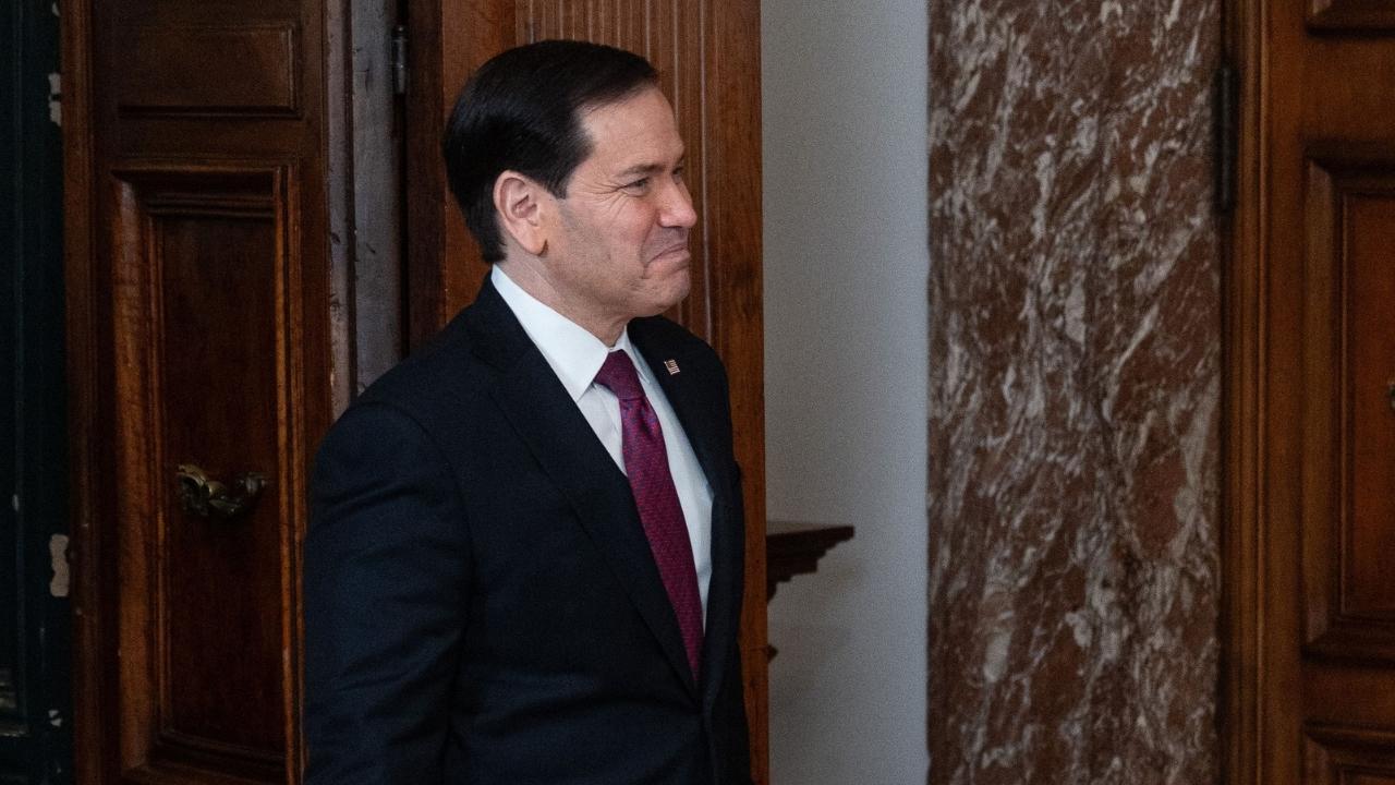 photo of Marco Rubio said he's 'never seen' Donald Trump fall asleep.