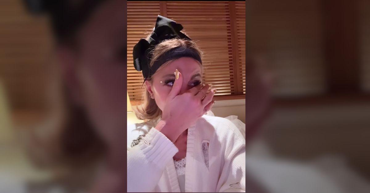 Image of She said her body had 'closed down' following the loss of her parents. 