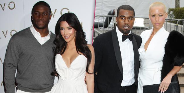 Reggie Bush and Kim Kardashian