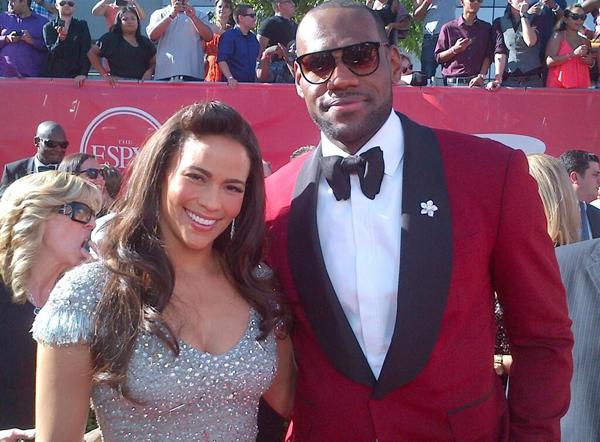 Paula Patton Lebron James