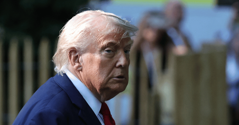 Photo of Donald Trump.