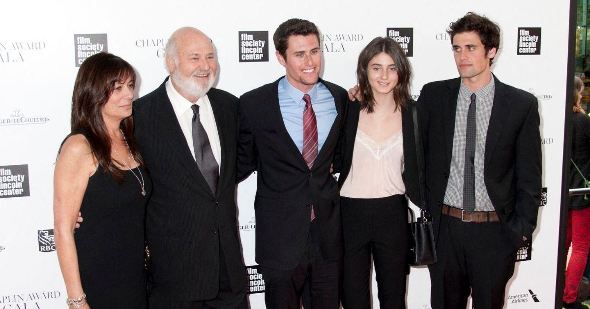 image of Romy and Jake Reiner were spotted walking on a Malibu beach.