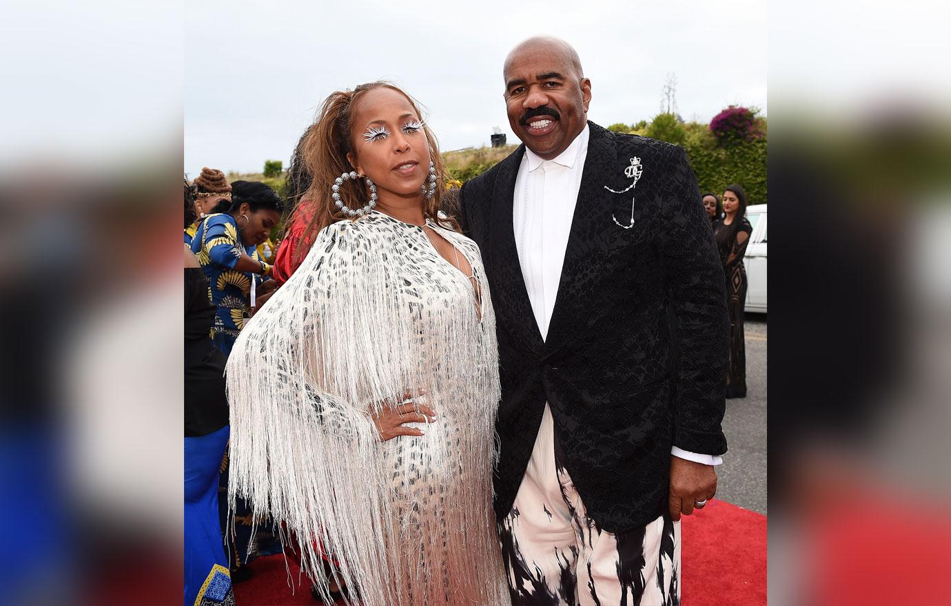 Steve Harvey Shuts Down Questions About Lori Dating Future