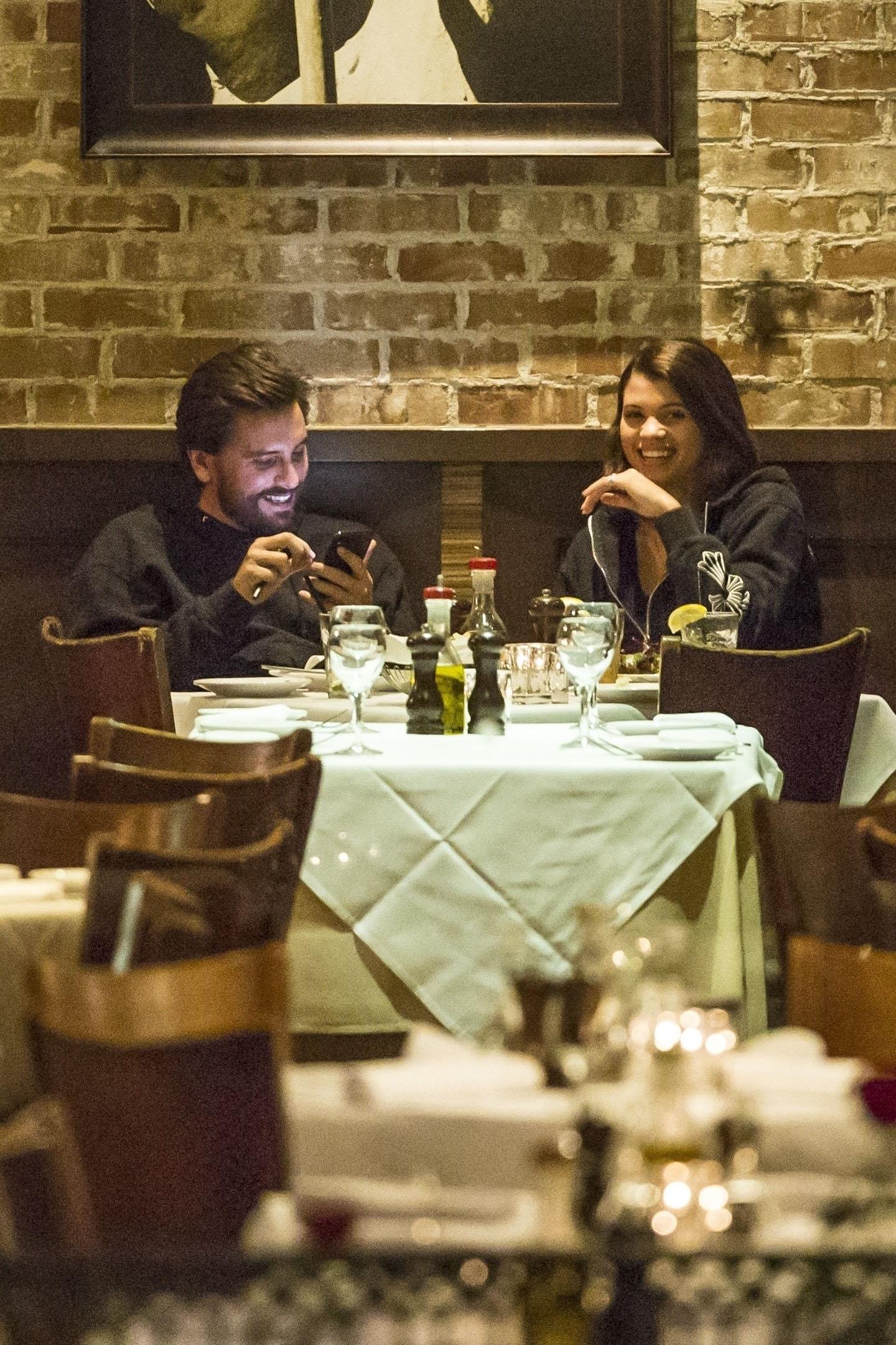 Scott disick sofia richie dinner