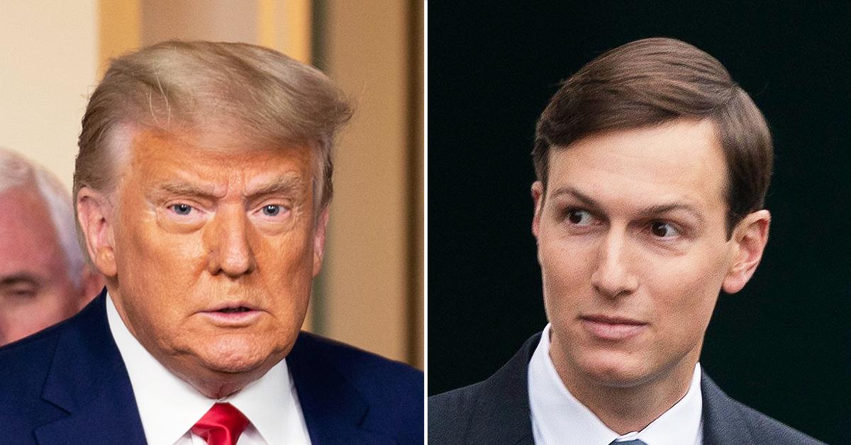 donald trump is jealous of jared kushners  figure book advance worried kushner will take credit for the administrations