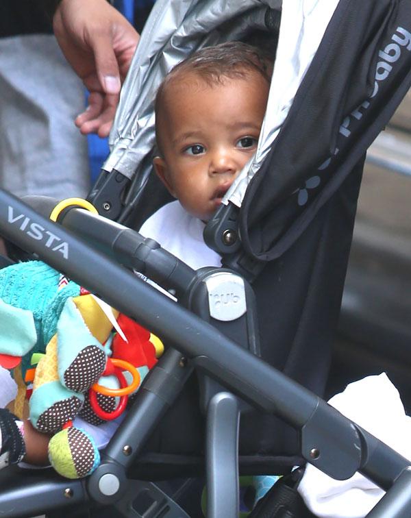 Kim kardashian kanye west fighting saint west birthday 06