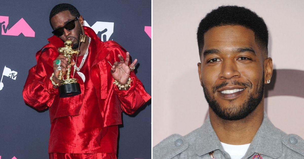 Photo of Sean Combs; Kid Cudi. 