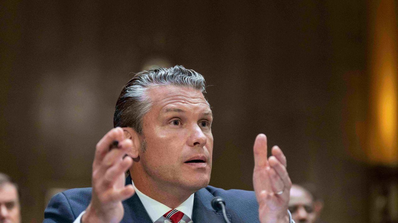 Photo of Pete Hegseth was appointed by Donald Trump in January 2025.