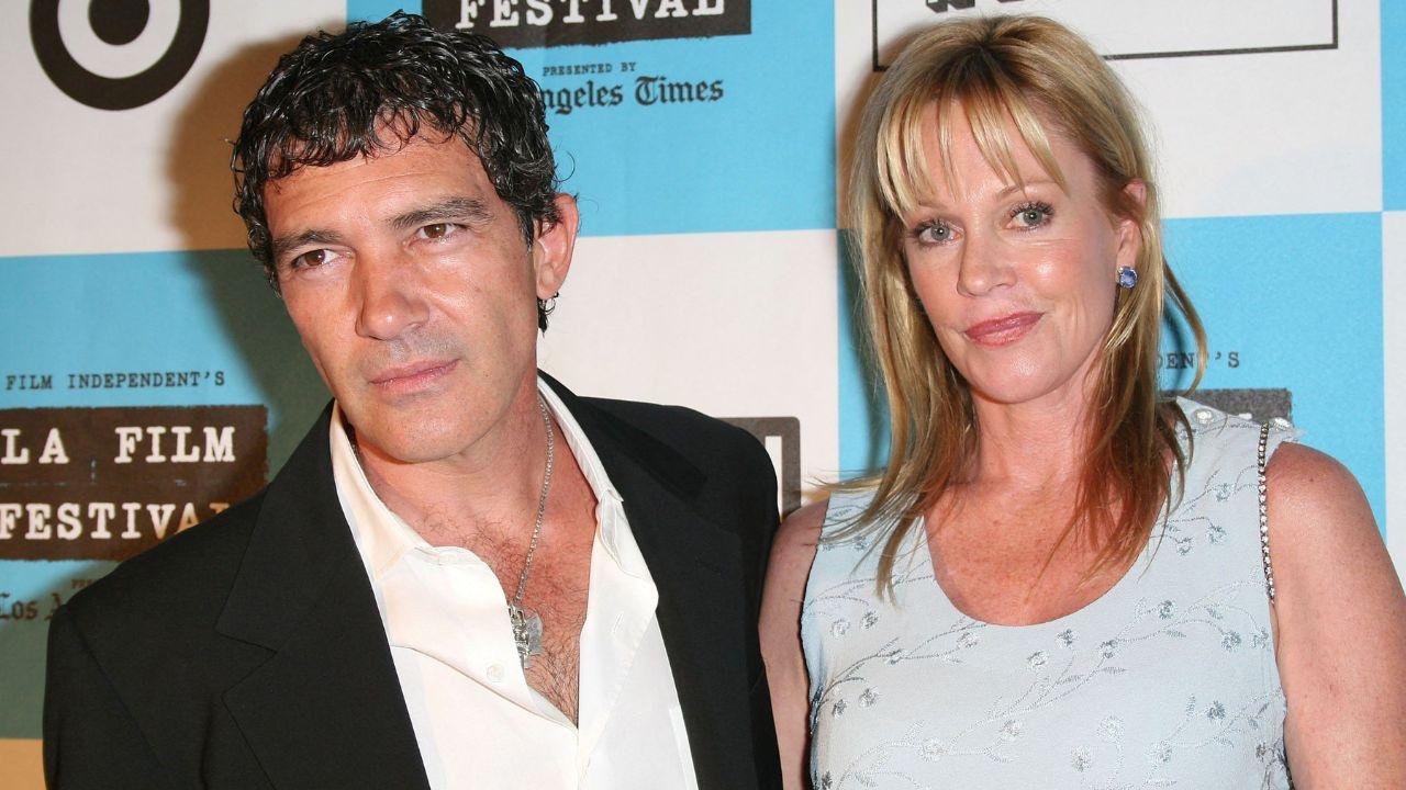 Photo of Antonio Banderas and Melanie Griffith