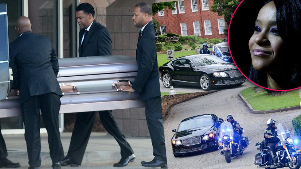 Bobbi Kristina Brown Friends And Family Mourn At Private Funeral In Georgia