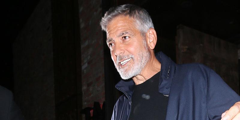 George clooney motorcycle crash photos