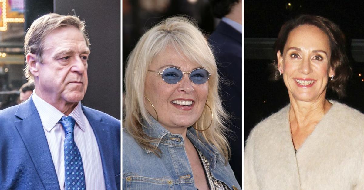 Roseanne Barr Reveals She's No Longer in Touch With Former 'Roseanne' Costars John Goodman and Laurie Metcalf: 'Of Course Not'