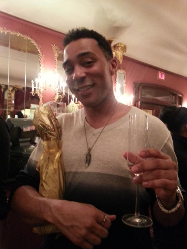 MOTOWN Actor Charl Brown Enjoys Rose N Blum