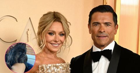 Image of Mark Consuelos would do almost anything for his dog Lena.
