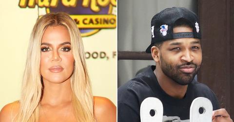 khloe kardashian confirmed tristan thompson reconciliation march sleeping pregnant side chick