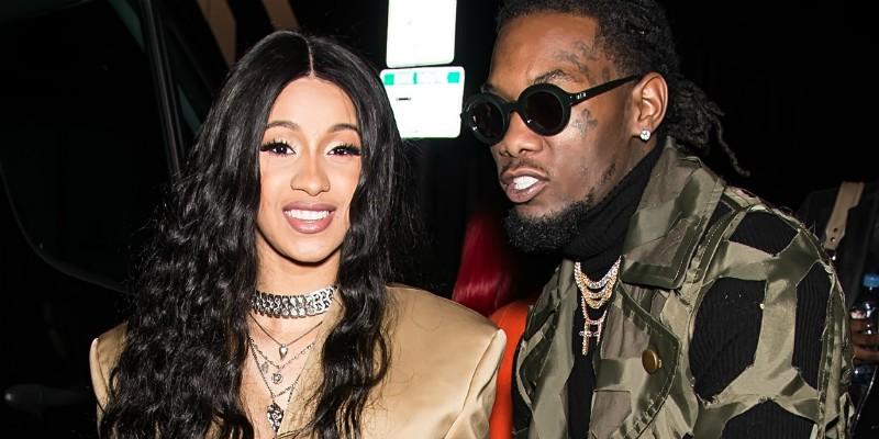 Offset Got Cardi B's Portrait Painted On His Louis Vuitton Case