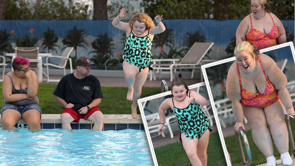 Mama june family hotel pool 10