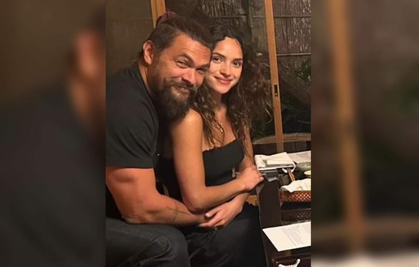 jason momoa confirms relationship adria arjona lisa bonet split photo igq