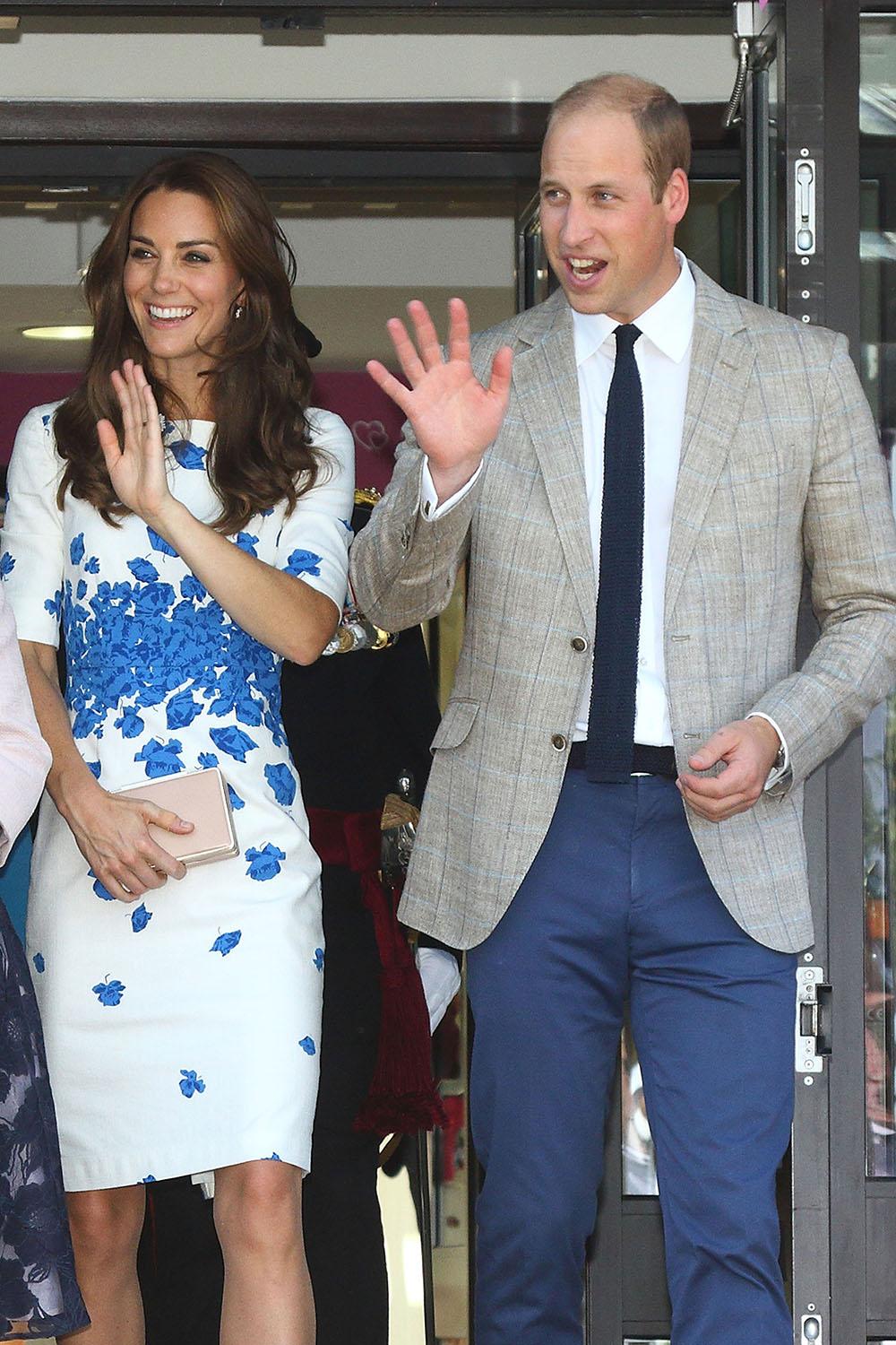 Kate Middleton and Prince William celebrate the Keech Hospice Care facility&#8217;s 25th Anniversary