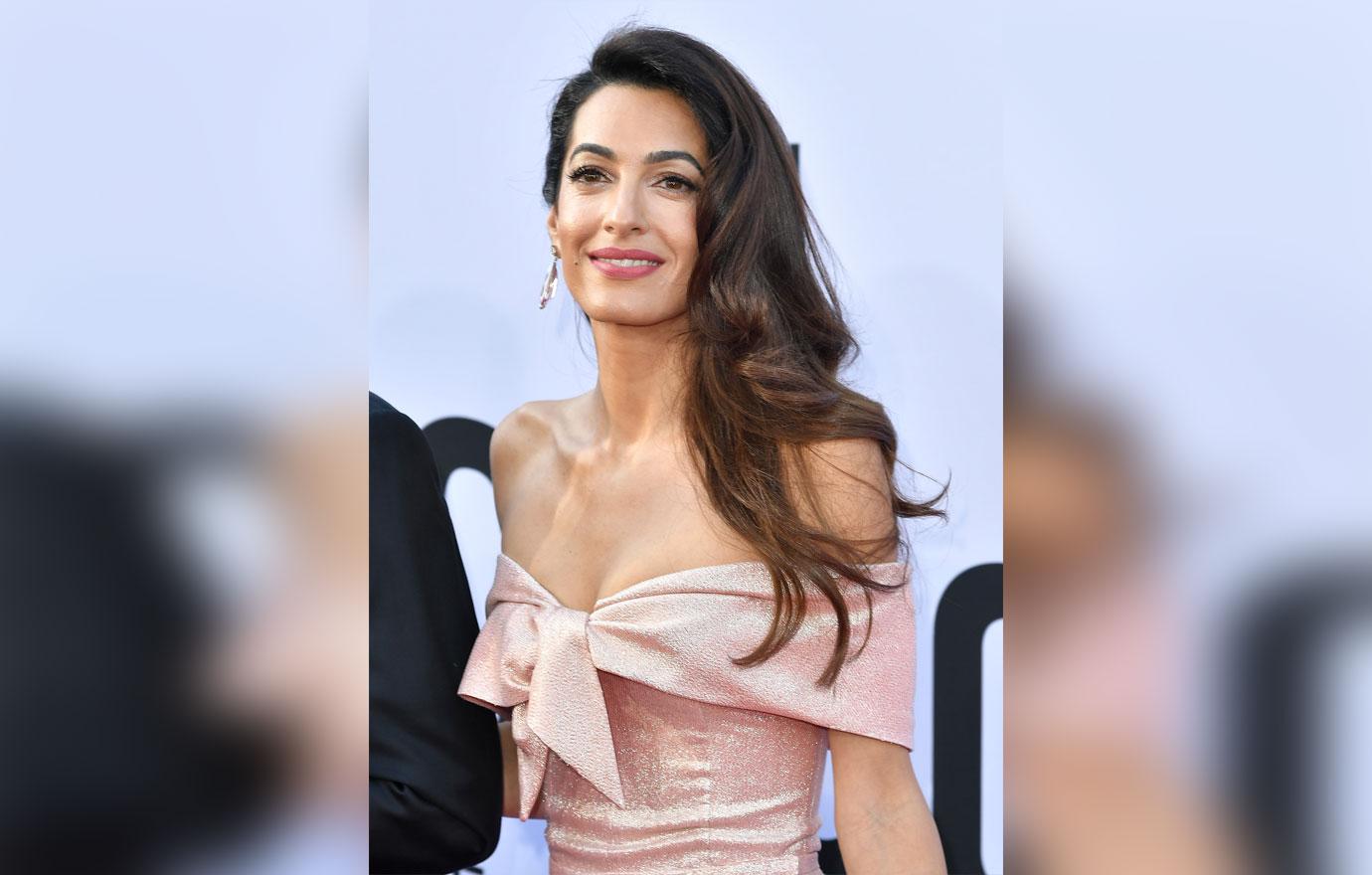 Amal Clooney On Red Carpet Meghan Markle