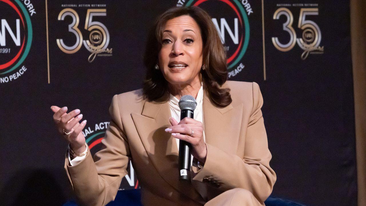 Image of Kamala Harris.