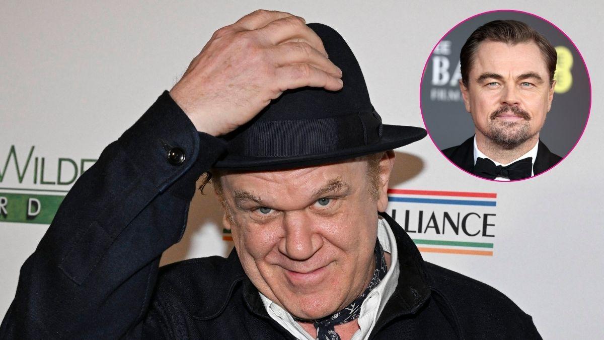 Photo of John C. Reilly and Leonardo DiCaprio