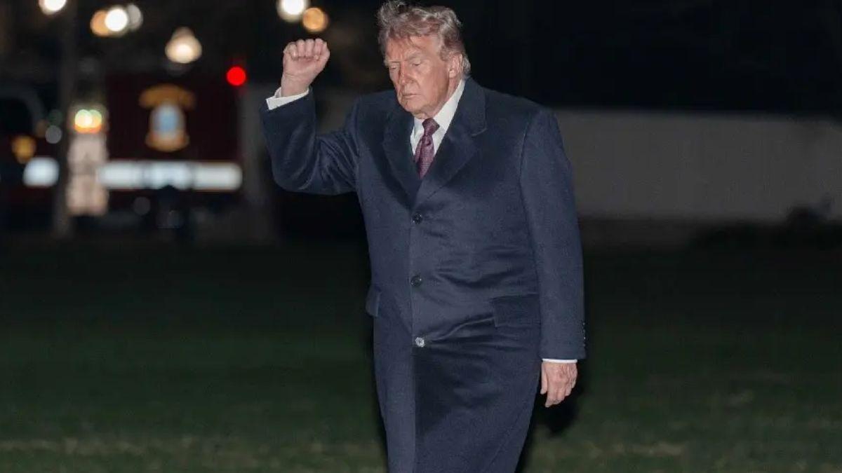 image of The commander-in-chief has confessed he hates exercising and frequently enjoys fast food. 