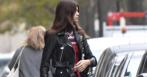 Kaia gerber skinny paris wide