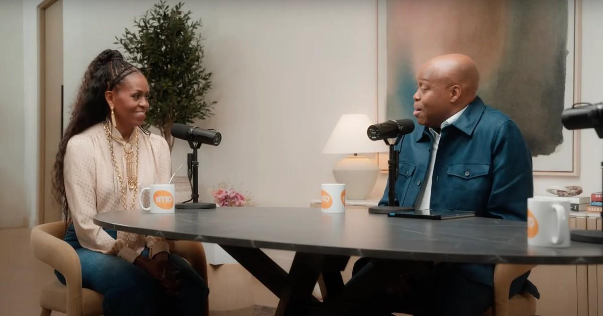 michelle obama airbnb ceo imo podcast