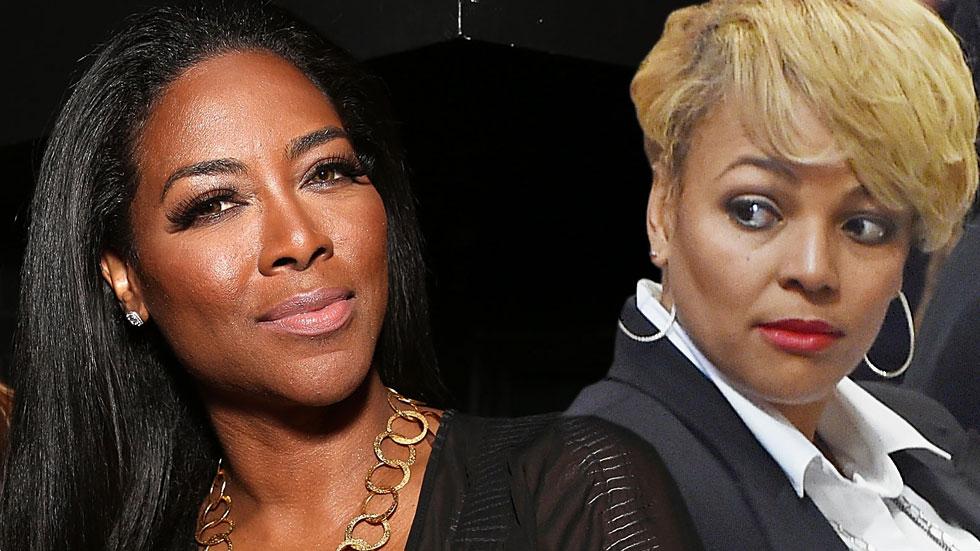 Kenya moore kim fields feuding rhoa season 8