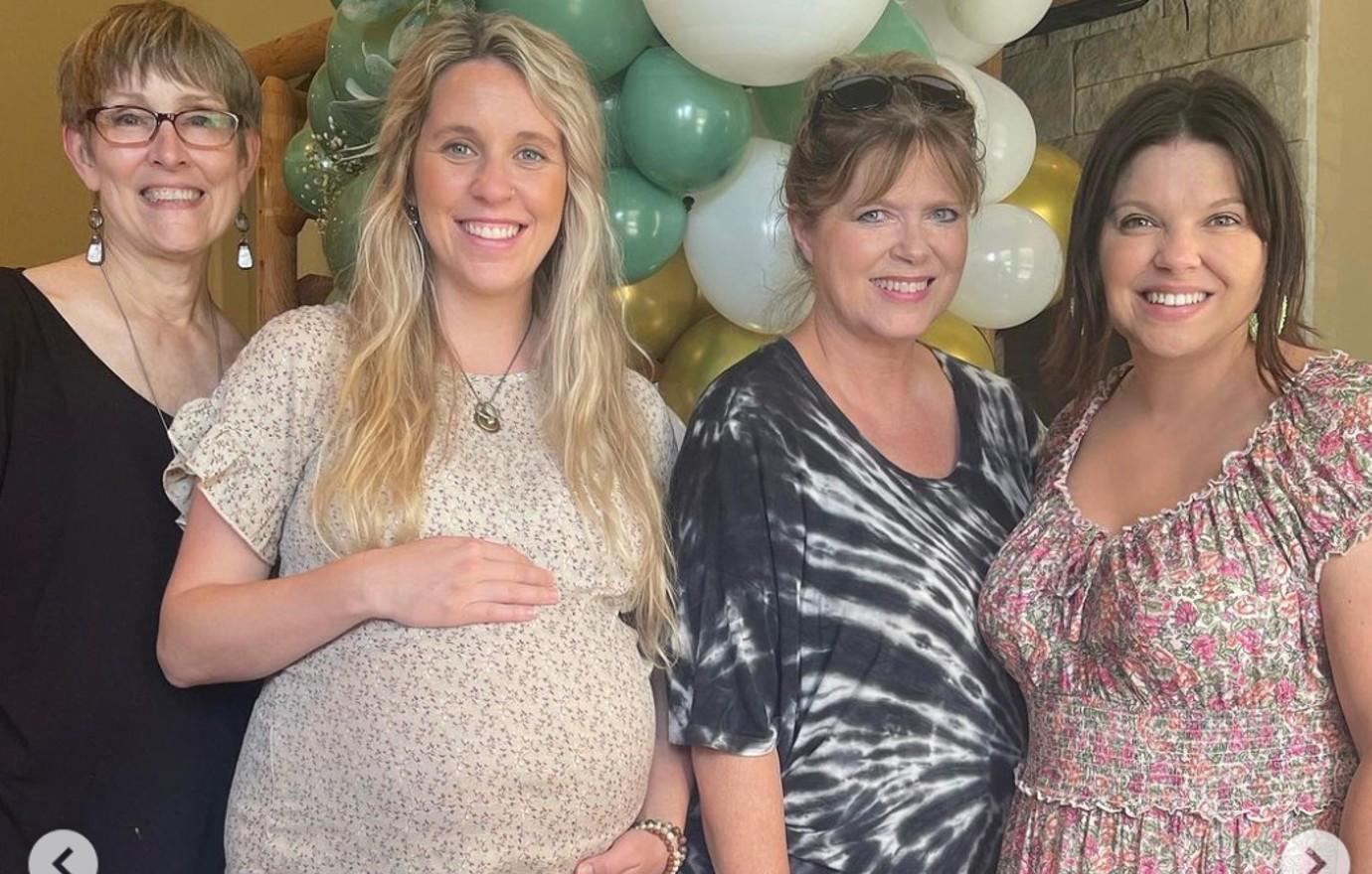 jessa duggar siblings skip jill baby shower