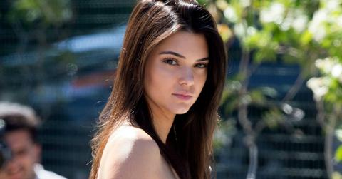 kendall jenner nipple ring lace top