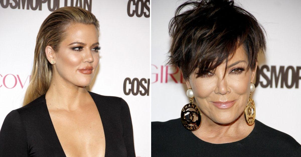 Composite photo of Khloé Kardashian and Kris Jenner