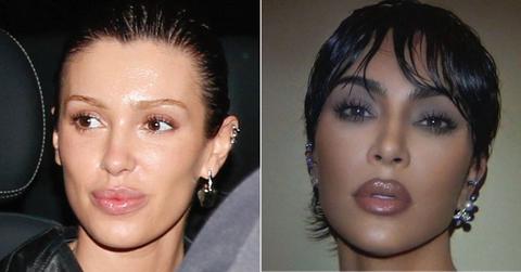 Photo of Bianca Censori and Kim Kardashian