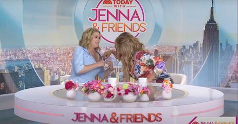 Photo of Jenna Bush Hager and Tyra Banks