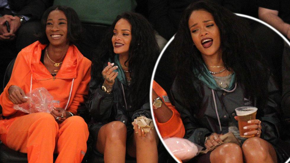 Rihanna basketball game