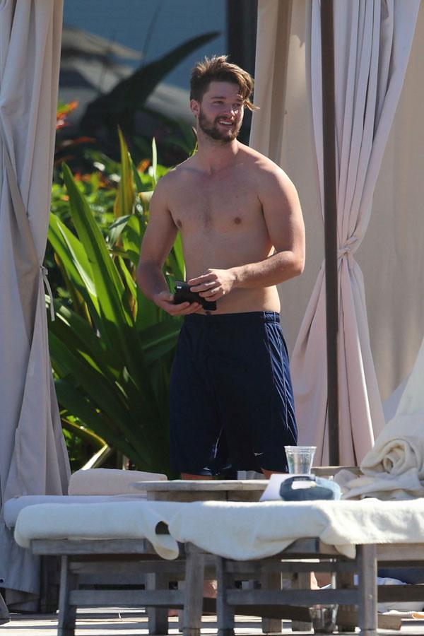 Patrick schwarzenegger shirtless 02