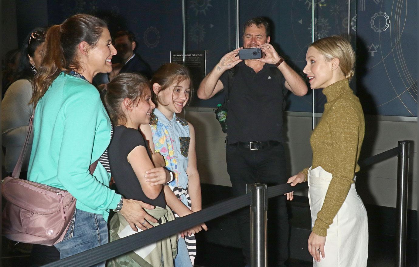 Kristen Bell Visits The Empire State Building In Support Of The Women&#8217;s Peace &amp; Humanitarian Fund