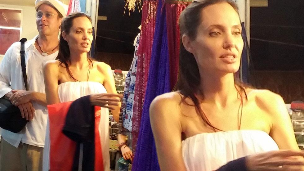 Brad Pitt Angelina Jolie Weight Skinny Arms Cambodia