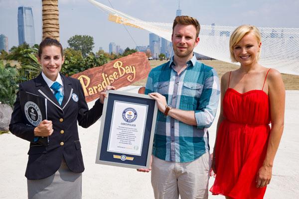 Malin akerman king guinness world recor 1