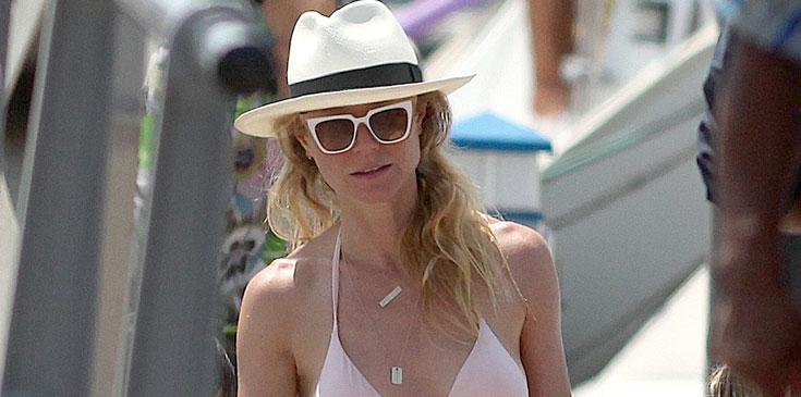 Abtastic! Gwyneth Paltrow Shows Off Flat Tummy On Vacation With