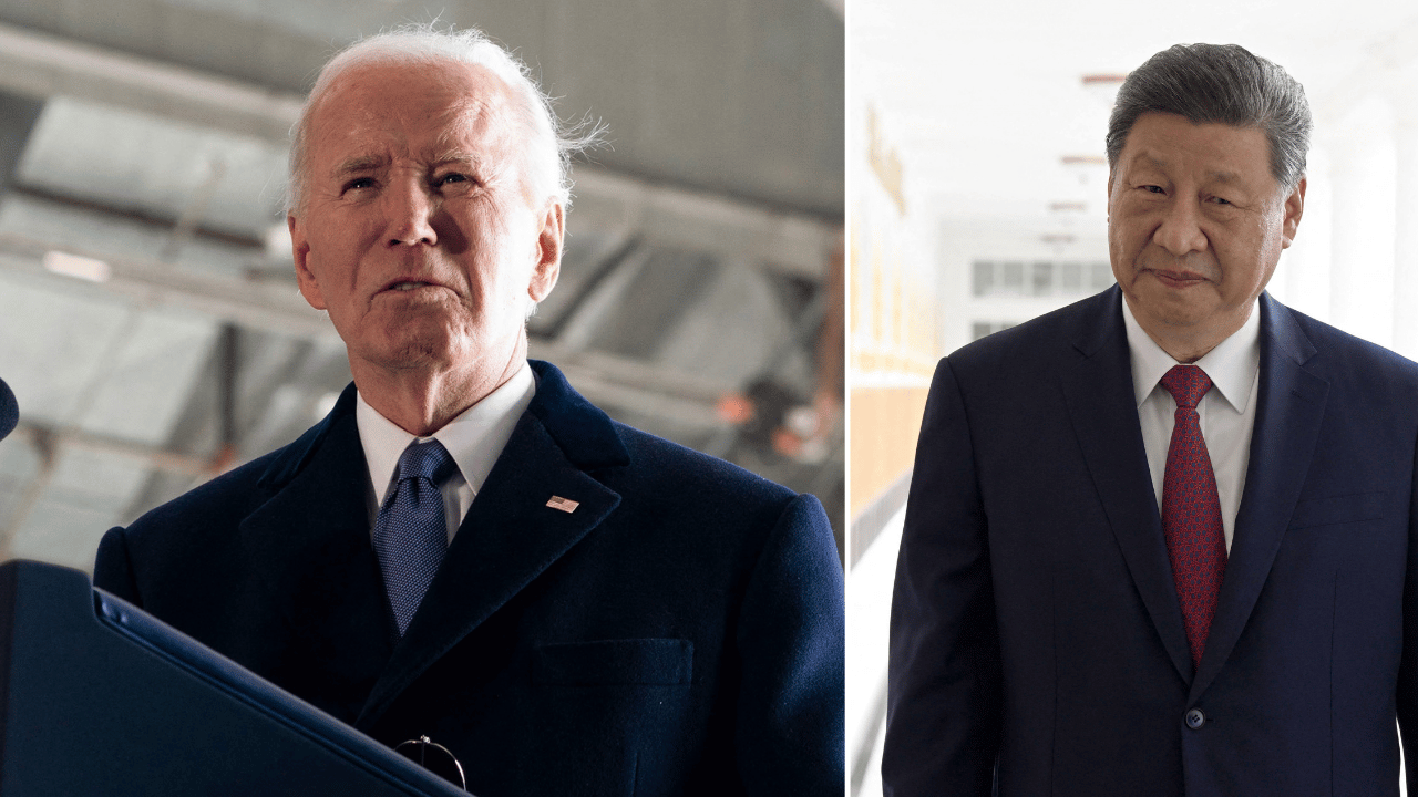 photo of Donald Trump showed Xi Jinping how he replaced Joe Biden's photo with that of an autopen.