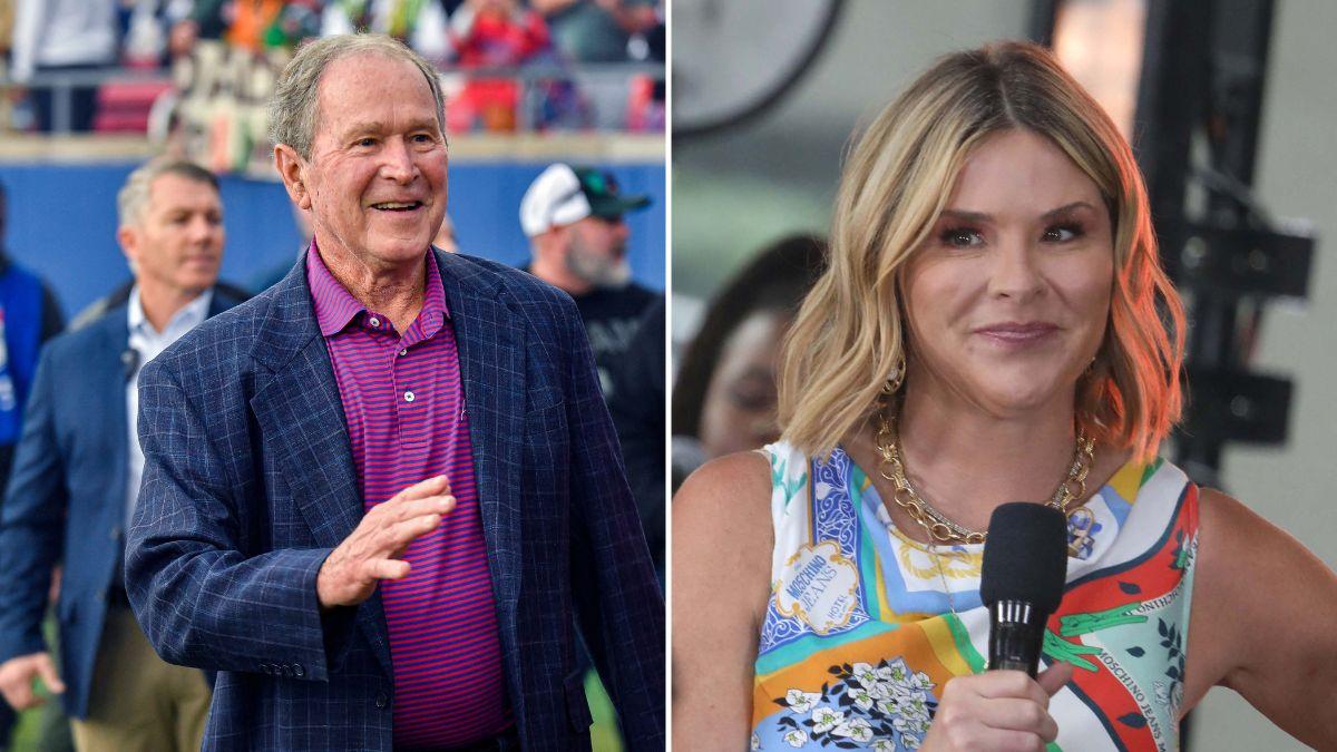 Jenna Bush Hage,George W. Bush. 