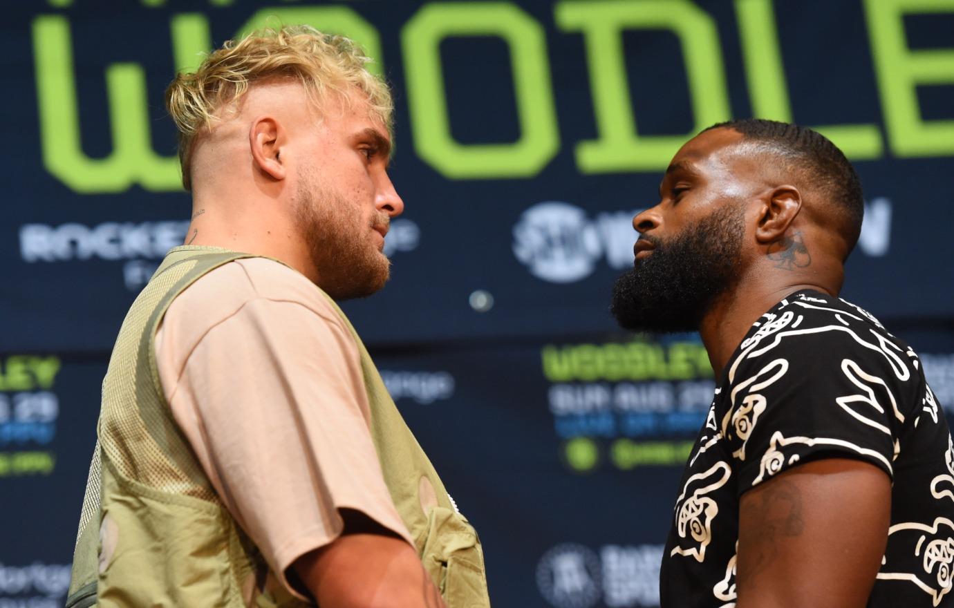 jake paul continues fighting memory loss slurred speech tyron woodley rematch