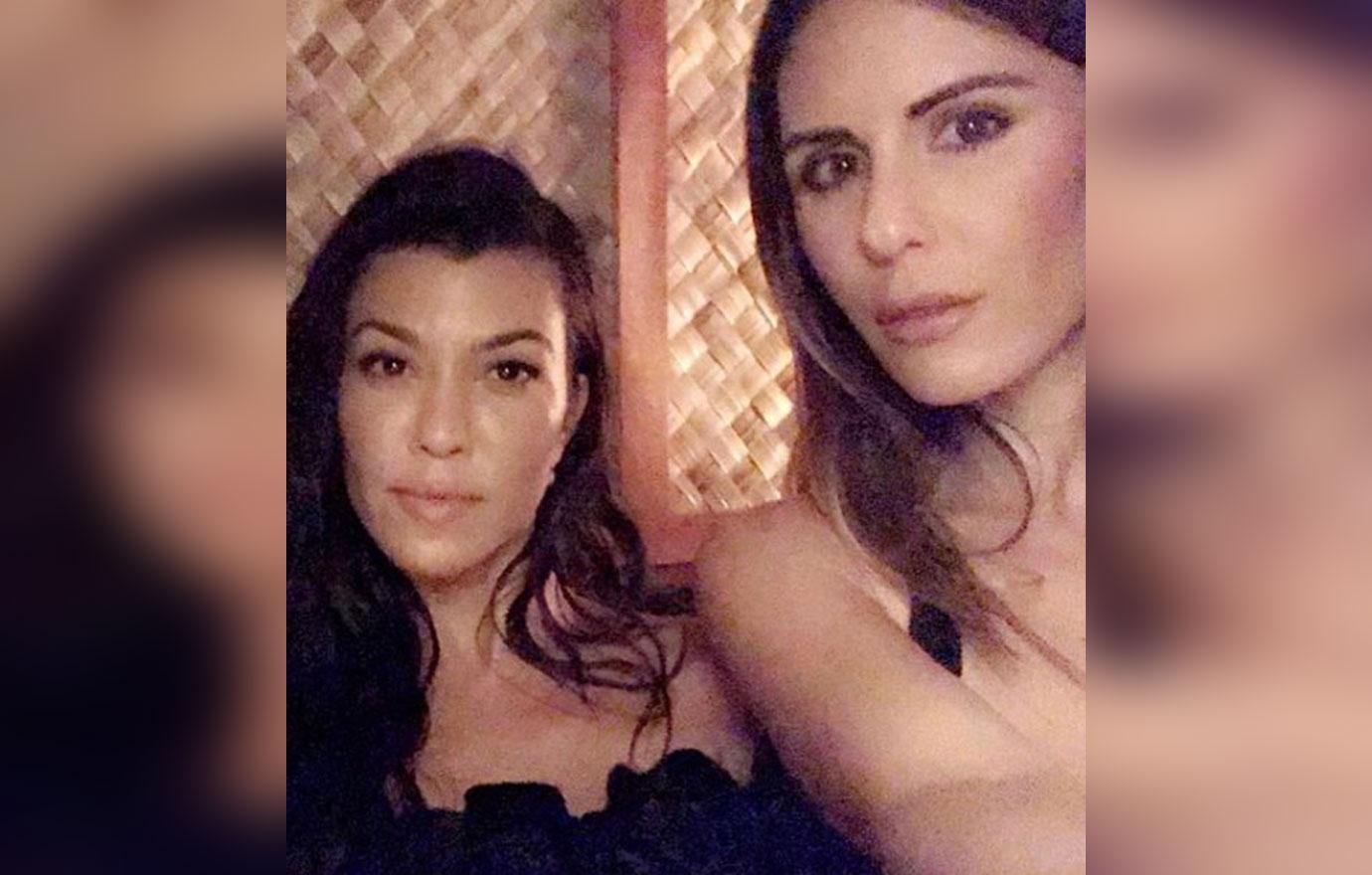 Kourtney Kardashian Larsa Pippen Fight