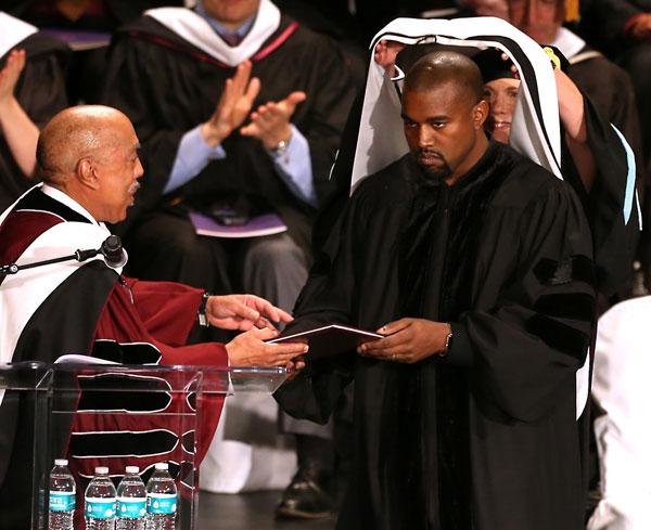 Kanye west graduation doctorate 07