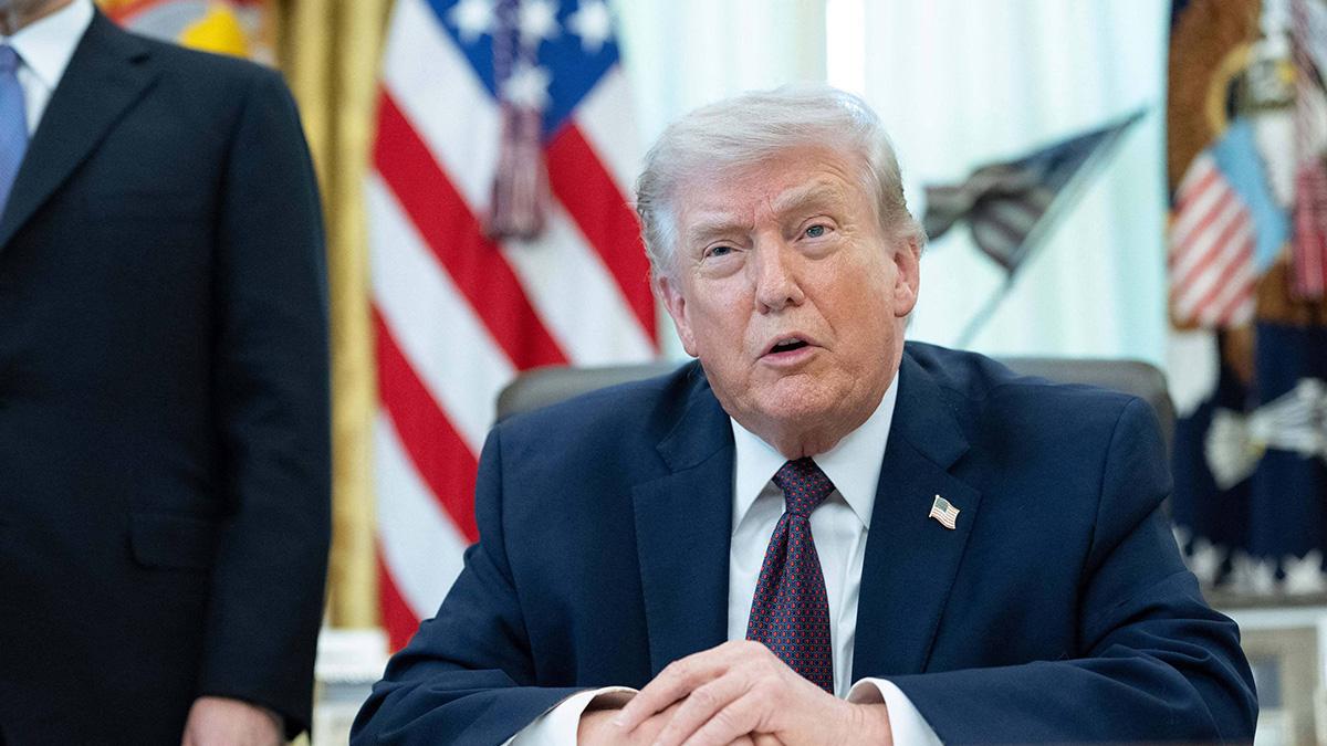 Photo of The president has brushed off concerns over Natalie Harp's adoration.