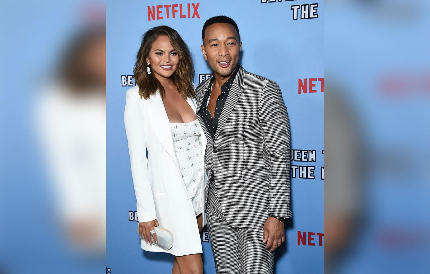 Chrissy Teigen And John Legend At LA Premiere of "Between Two Ferns: The Movie", Los Angeles, USA - 16 Sep 2019