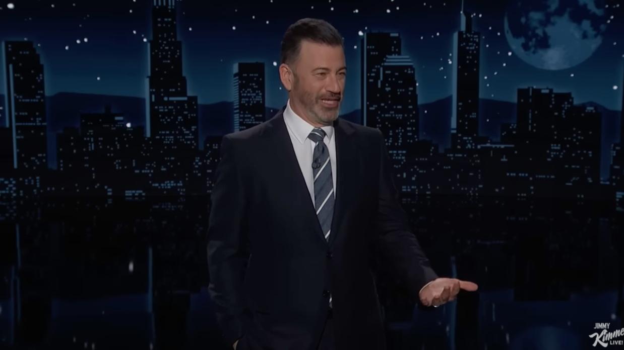 jimmy kimmel thinks donald trump mocks taylor swift jealous