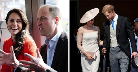 prince william kate middleton hostile prince harry meghan markle